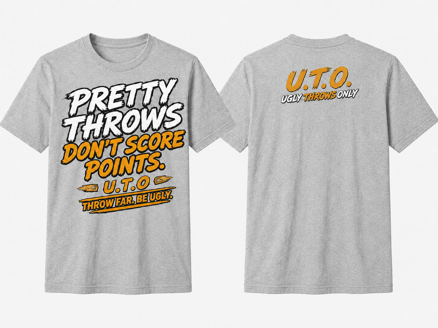 Pretty Throws U.T.O Funny Quotes Tee Collection