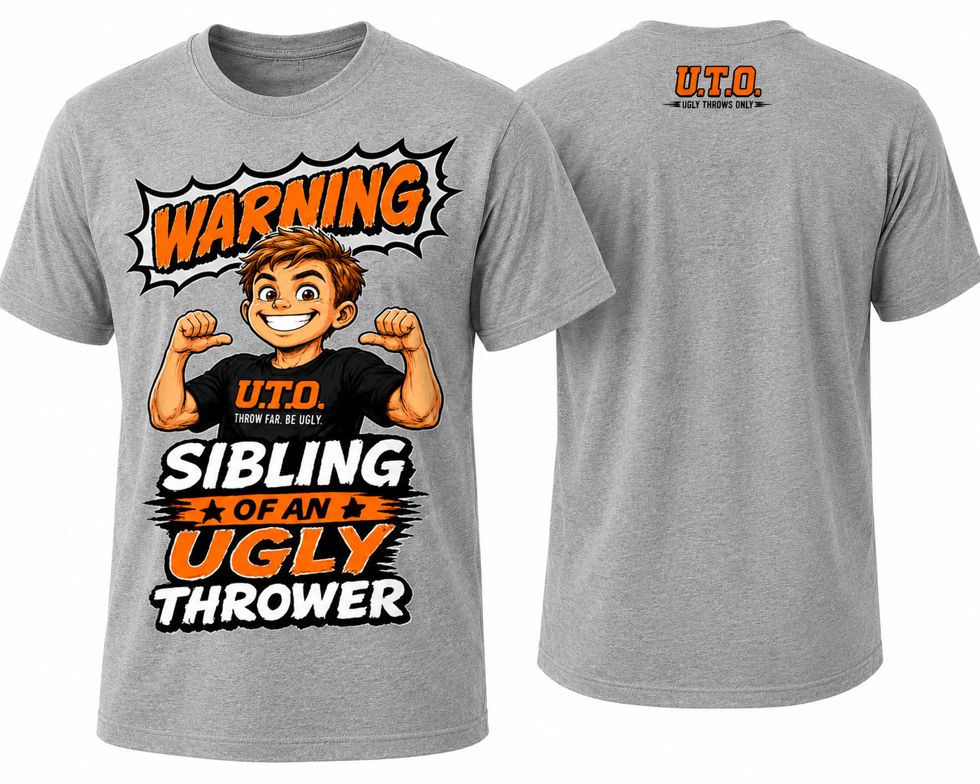 Warning: Sibling of an Ugly Thrower™ Tee